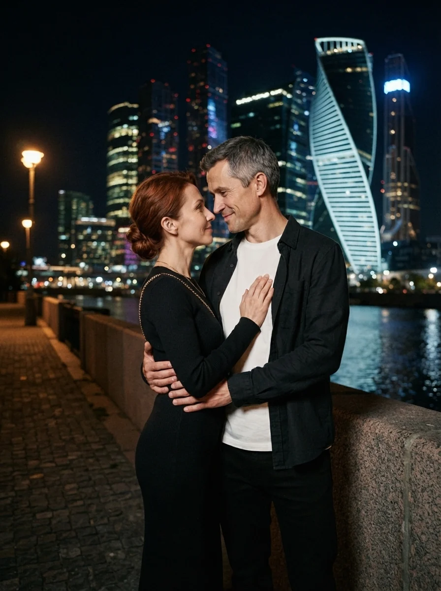 Ночь в Москва-Сити — пример 2