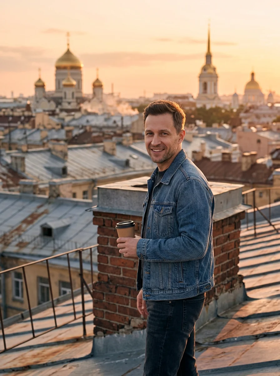 Фотосессия на крыше — пример 3
