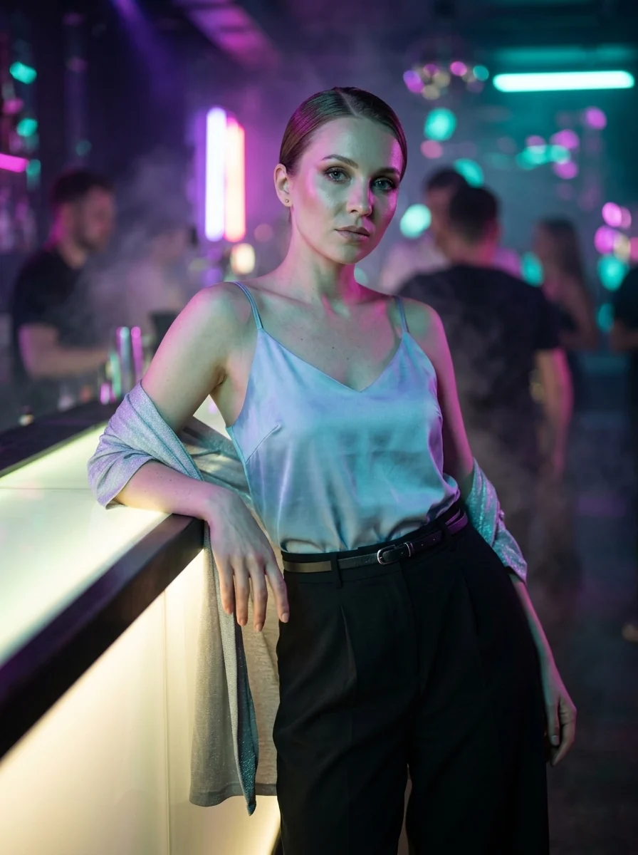 В ночном клубе — пример 1