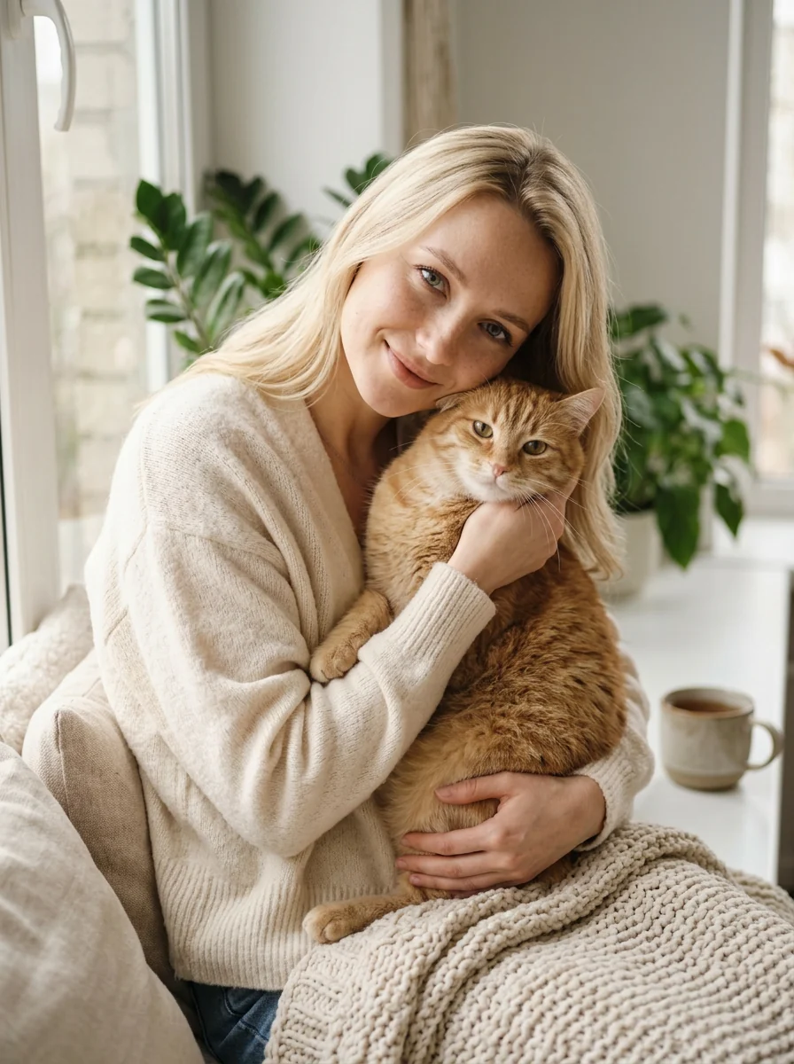 Фотосессия с котом — пример 3